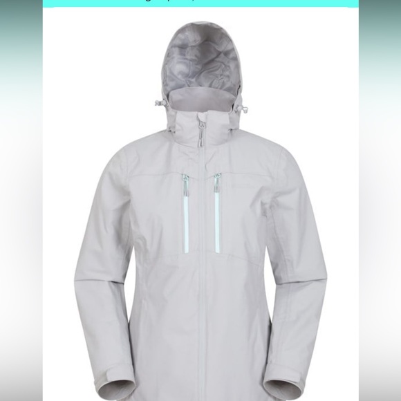 H&M ski shell jacket. Grey, woman’s size medium/large. Sweden line. - Picture 7 of 7